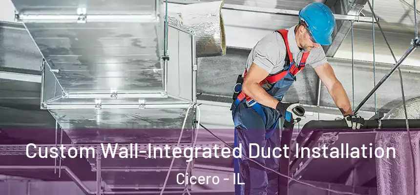  Custom Wall-Integrated Duct Installation Cicero - IL