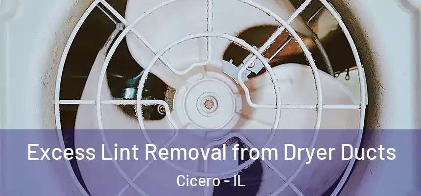  Excess Lint Removal from Dryer Ducts Cicero - IL